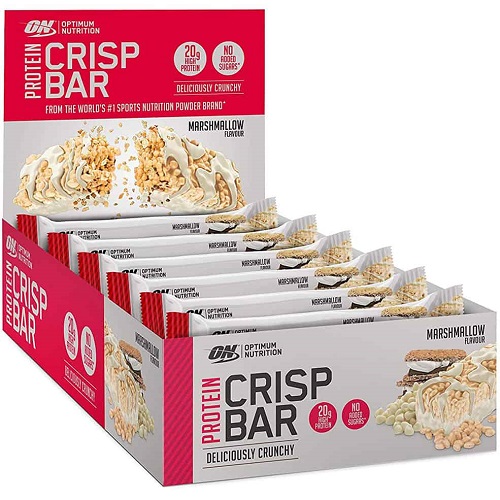 Optimum Protein Crisp Bar, 1x65 Grams /10 Bars Box/